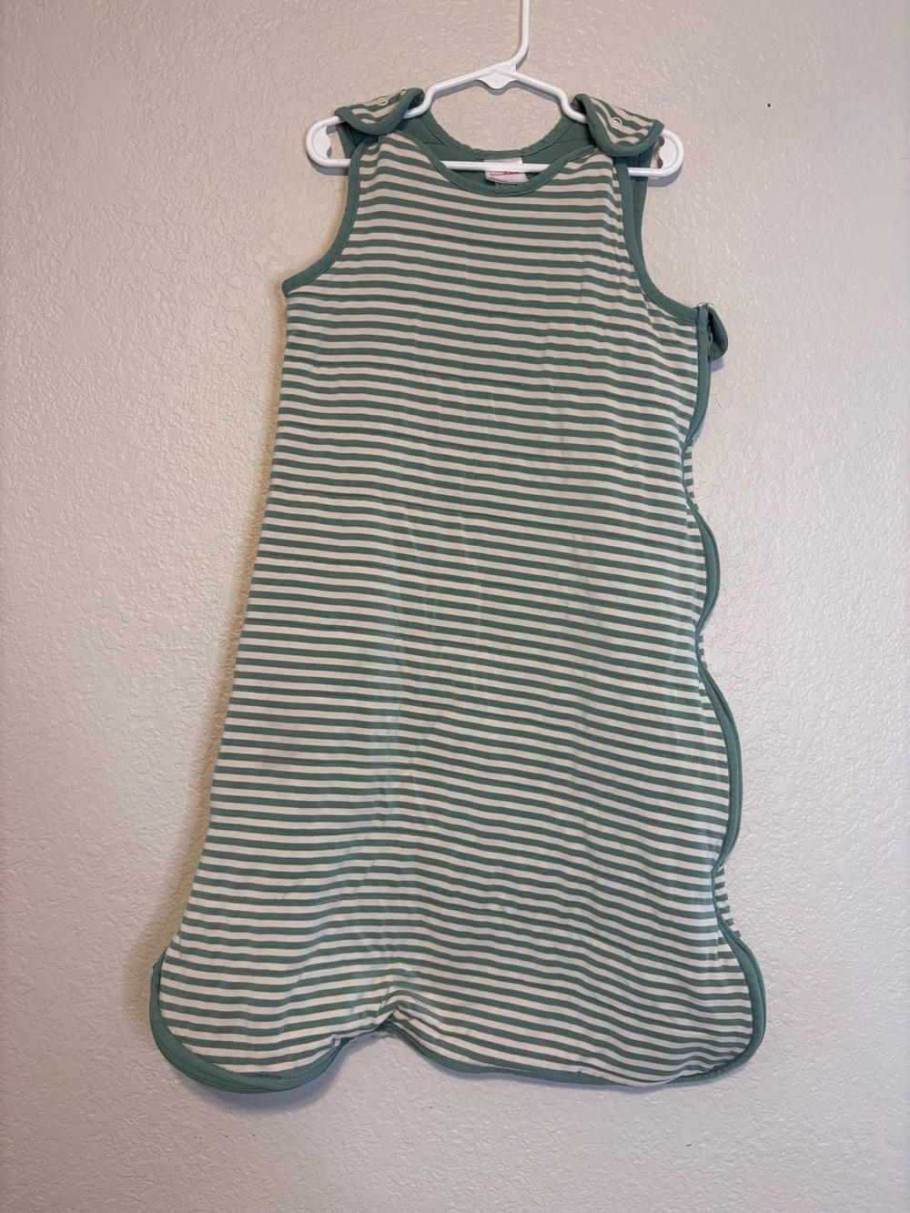 Hanna Andersson Sleep Sack Green Stripe 18-24months
